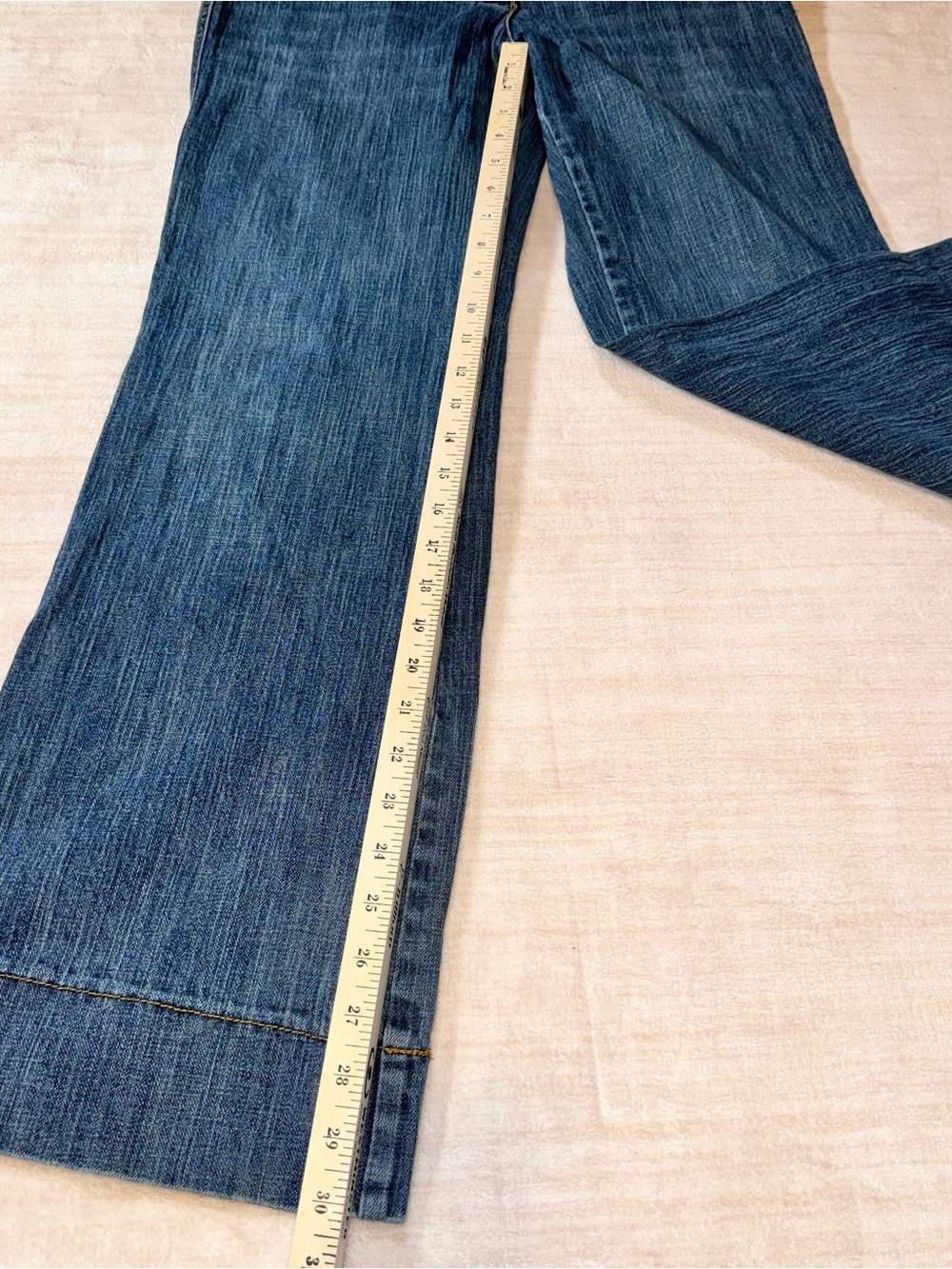 LOFT Blue Cropped Wide-Leg Jeans - Picture 10 of 16